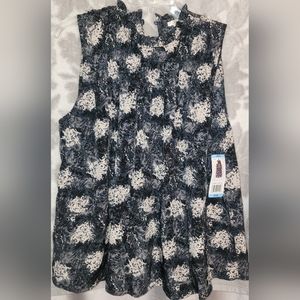 Sleeveless womens blouse szLarge